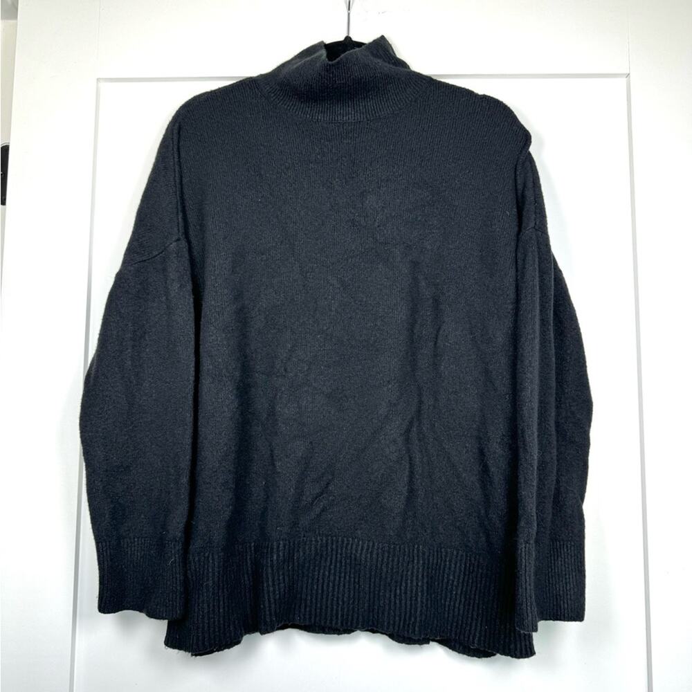 Abercrombie & Fitch Black Mock Neck Sweater Size XS